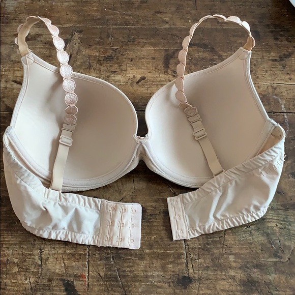 Unlined adjustable beige bra 34D - Picture 3 of 8